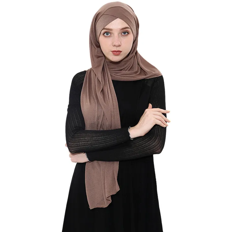 Gamis Muslim Tudung Indonesia Cotton Hijab Scarf Women Jersey Arab Hijab Sex Picture Hijabs Ladies Fashion Scarf Batik Wholesale