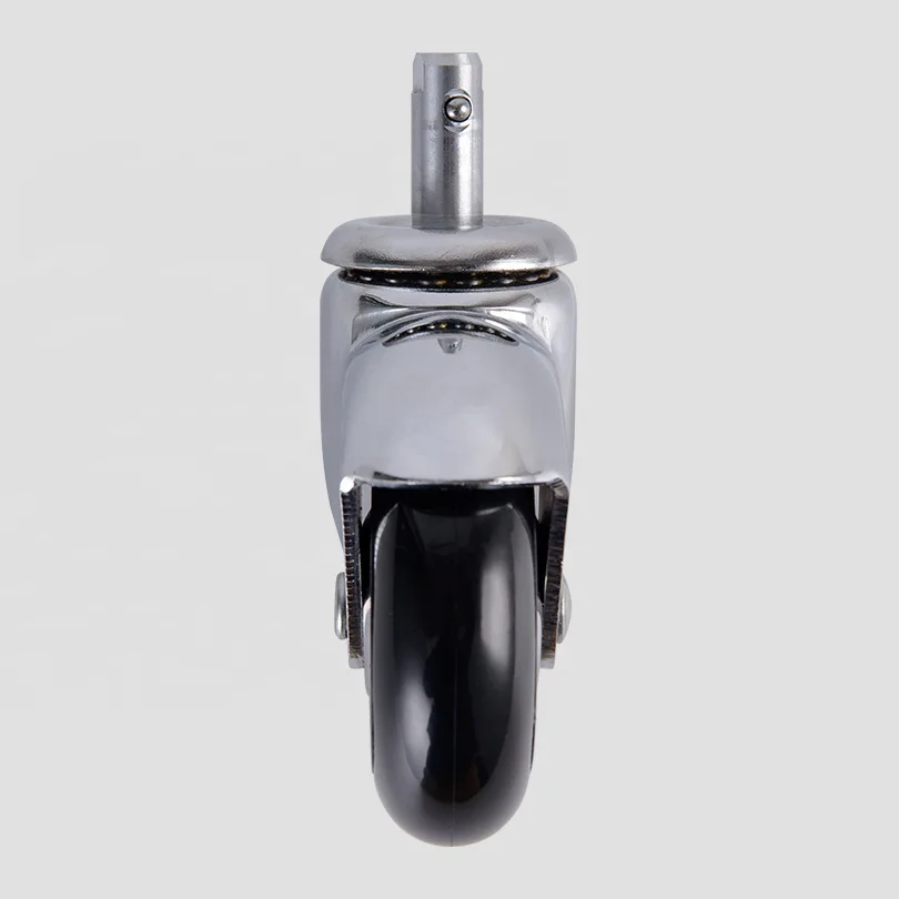 3' Non Marking Kingpin Double Ball Bearing High Elastic Thermoplastic Rubber Medical Furniture Caster Wheels