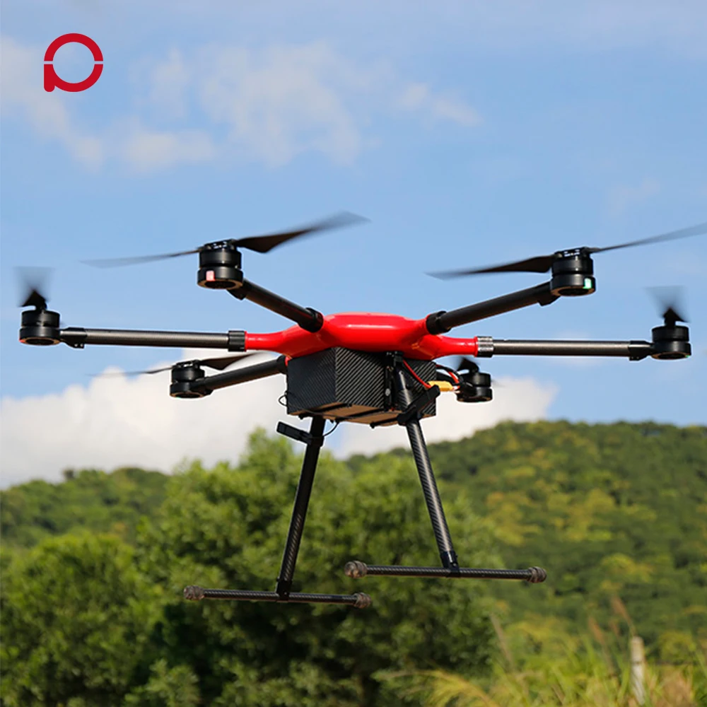 Viewpro 6-axis Waterproof Rotary Wing  Aircraft / Unmanned Aerial Vehicle Drone Folding Carbon Fiber Body Frame for survey / ins