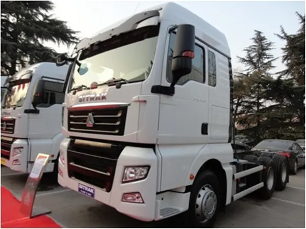 SITRAK 390 HP 6X4 RHD Light weight Tractor Truck for towing tank semi trailer for Zimbabwe
