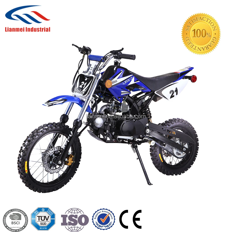 2017 hot sale 125cc dirt bikes/pit bike wit big size tyre for sale cheap with CE/EPA LMDB-125