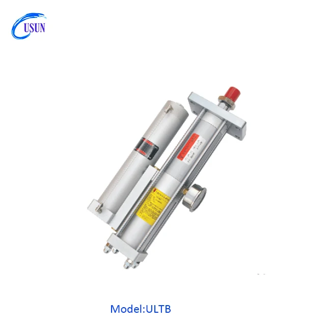 
Model :ULTB 1-20T pressure compact and parallel upside down hydro pneumatic boosting cylinder 