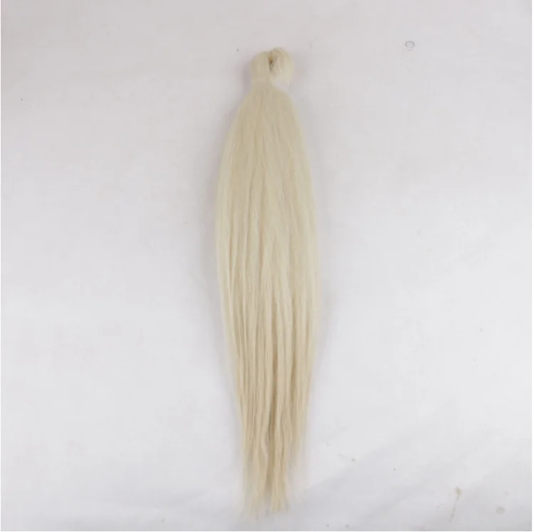 Pre-stretched Professional EZ Braiding Hair Perm Yaki Jumbo Braids Soft Synthetic Hair Hot Water Easy Braid