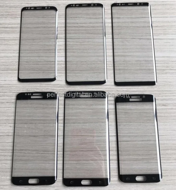 3D изогнутые полный охват Закаленное стекло Защитная крышка для Samsung Galaxy S7 Край защитной пленки