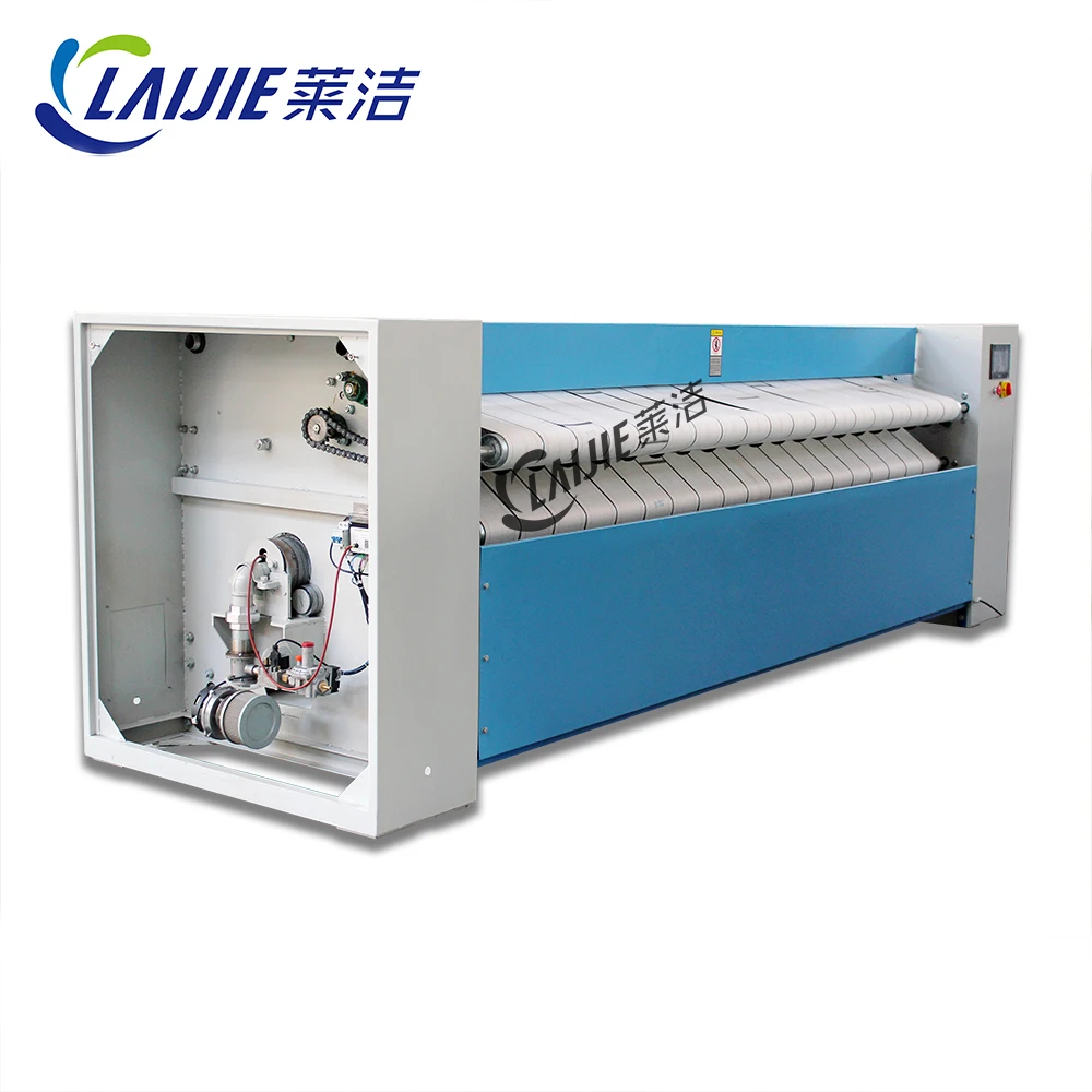 Electric, steam, gas heated commercial Calender Ironing machine
