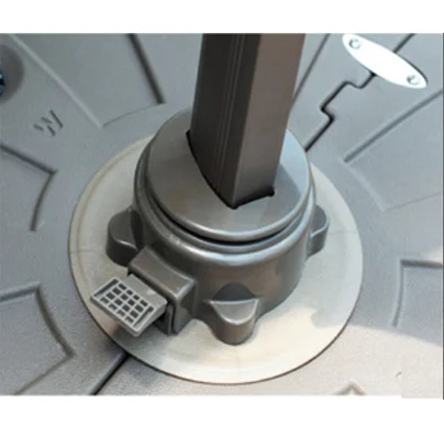 Wholesale Outdoor Hawaii 350cm Patio Sunshade Gardens Double Canopy  Round Oxford Fabric Large Parasol  Beach Umbrella