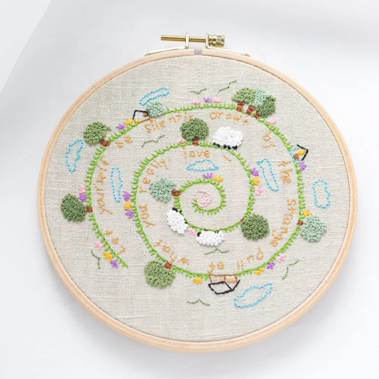 
Europe Home Decoration Handmade embroidery DIY kit 