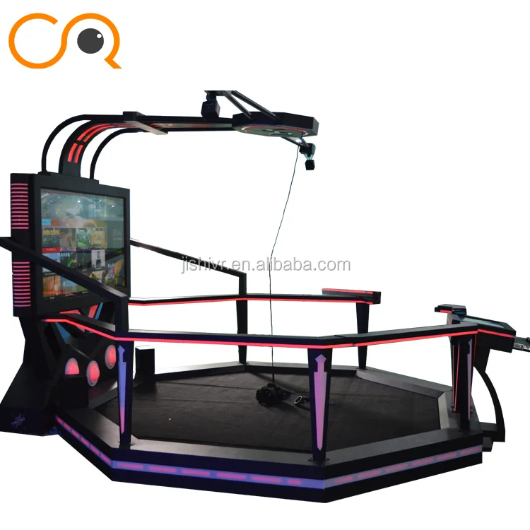 Factory Price Indoor Games Machine HTC VIVE Virtual Reality 9D VR Walker VR Treadmill Applied To Shopping Mall