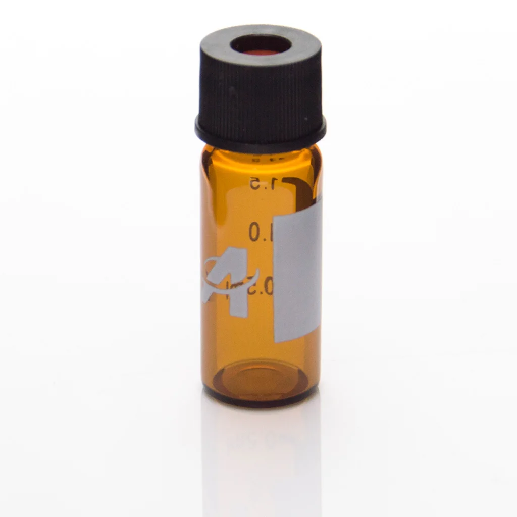 Aijiren Clear Borosilicate glass 11.6x32mm Screw Neck Autosampler vial ultra-Clean for LC And GCMS 8-425 Thread Glass Vial