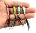 2 5cm 6 4 g Fishing Lures Minnow 3D Eyes artificial Crank Shallow Water Wobbler hard