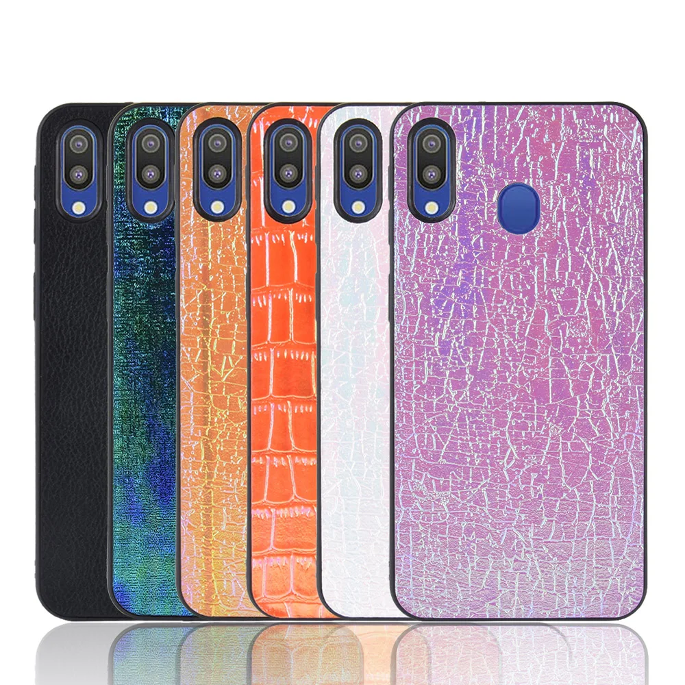 
Wholesale TPU paste PU leather cloth mobile phone case for redmi note 7 case with pattern logo 