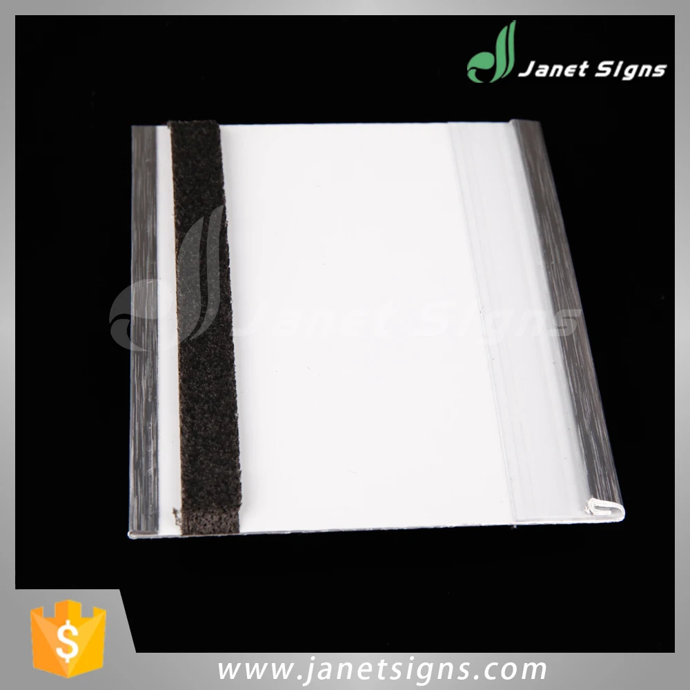 High quality acrylic channel letter anodized edged aluminum strip with PVC and sponge