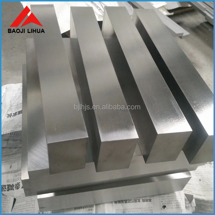 
ASTM B381 Gr5 Ti6al4v Titanium Ingot Ti Block Industrial Titanium Alloy Square LH Bright Metallic Forged Is Alloy 5kg CN;SHA 