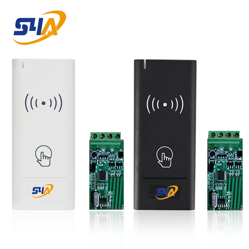433mhz 30meters wireless door access control wiegand26-34 IC card reader