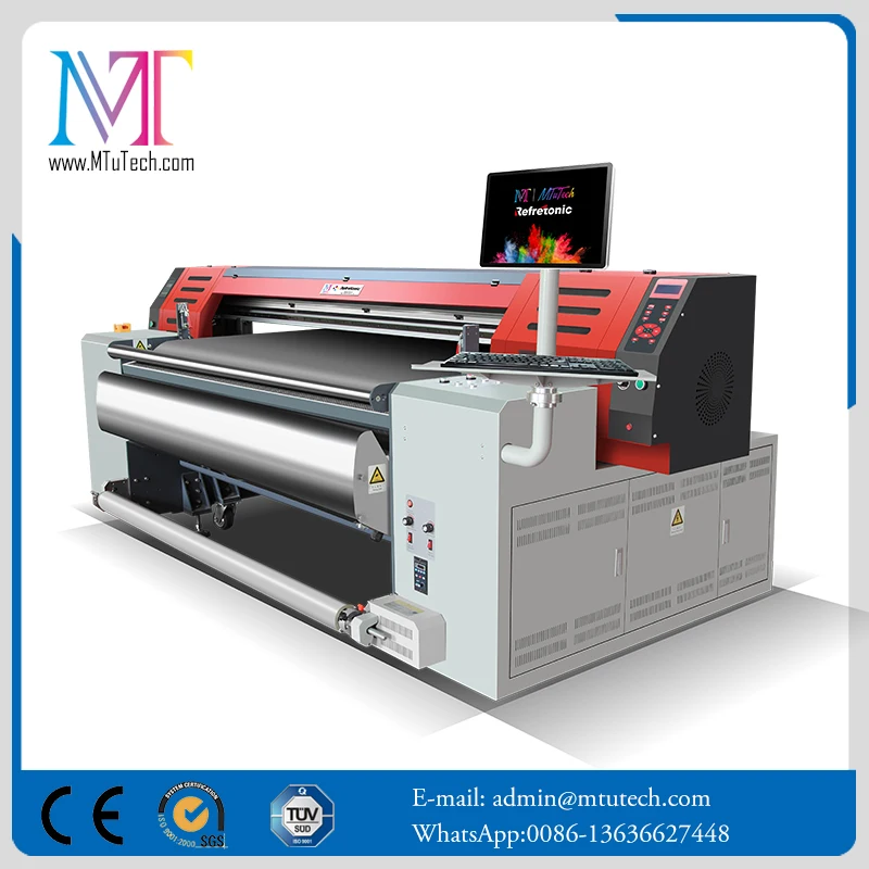 China Supplier Direct Belt Textile Printing Machine for Fabric Silk Lycra