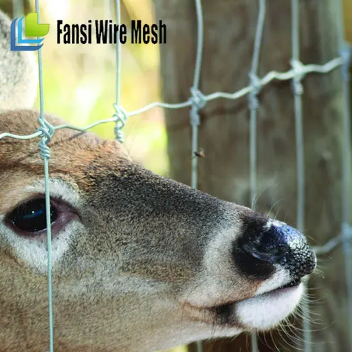 Hot sale electric galvanized field fence for animals