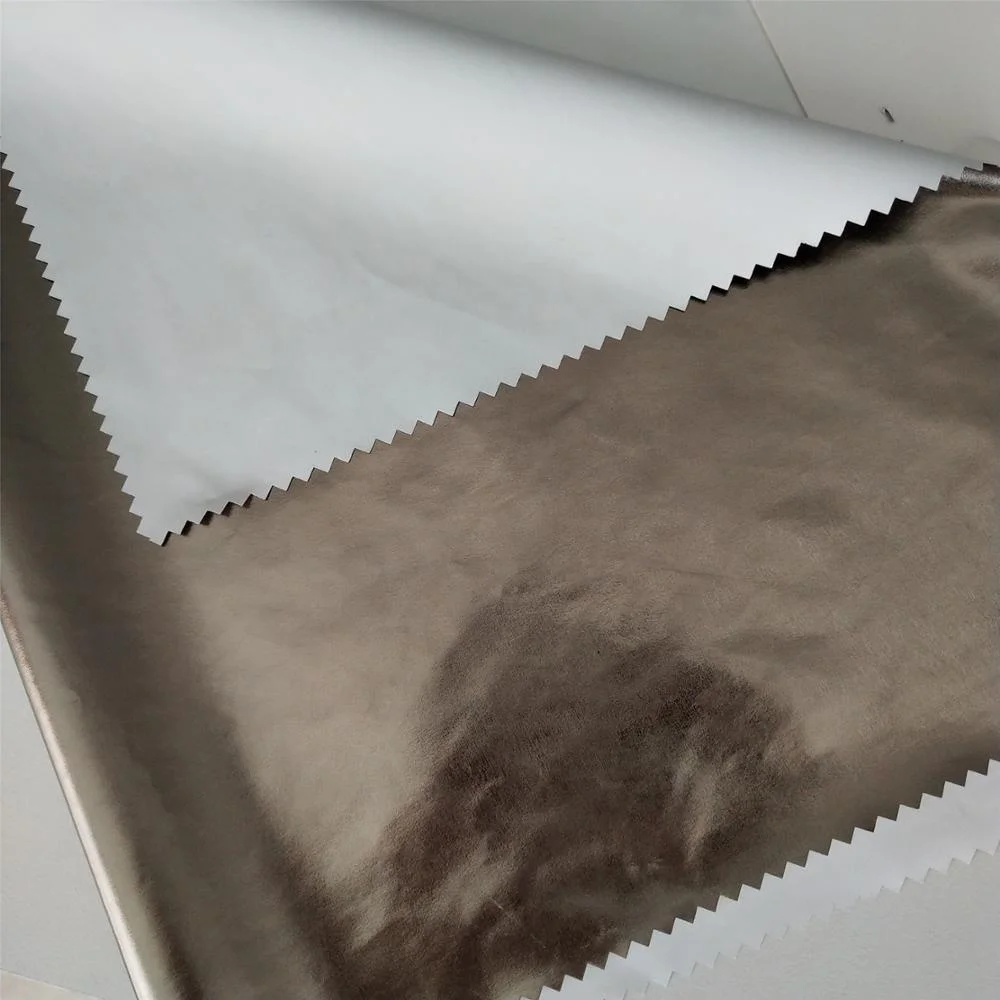 300T Semi-Dull pongee Gold fabric Waterproof fabric the newest fabric