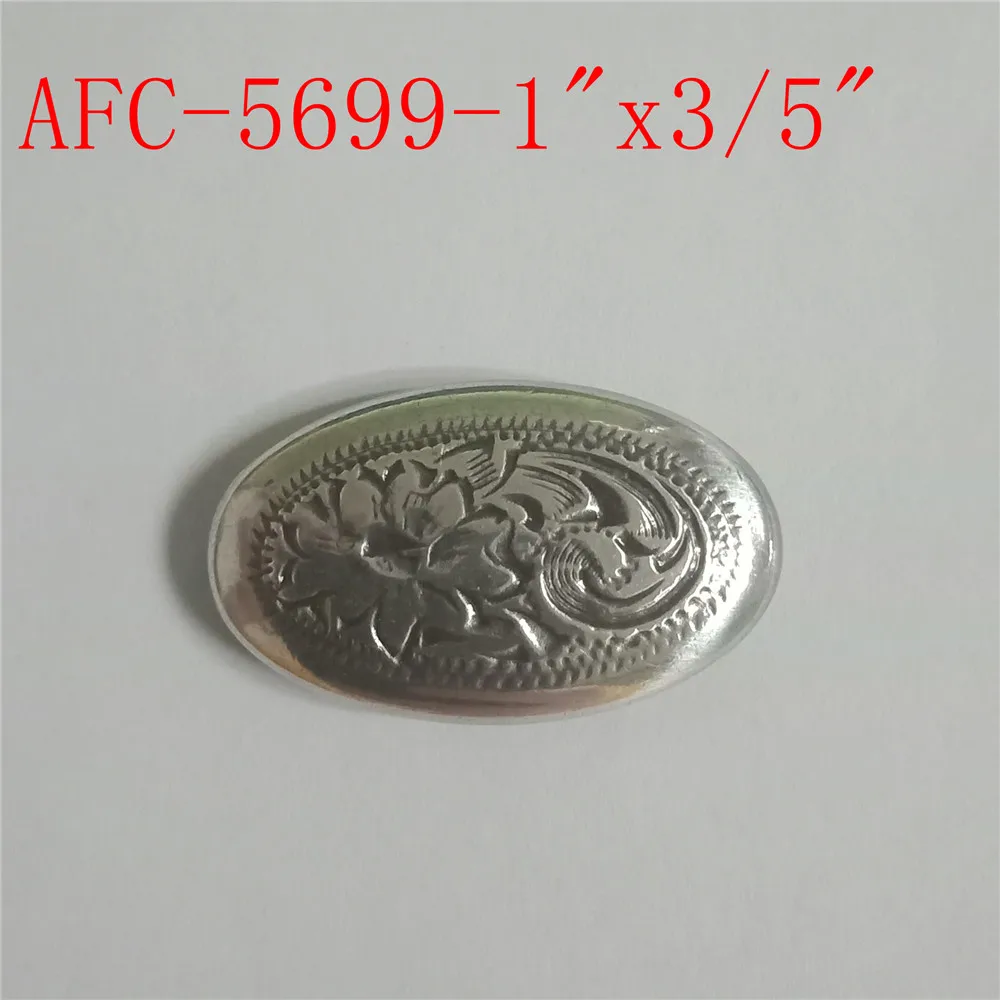 western oval conchos with screws back