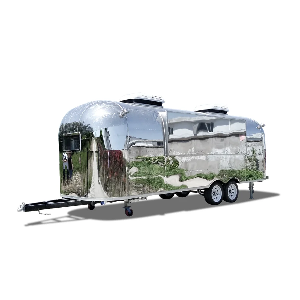UKUNG Mobile Airstream / Caravan Trailer For Sale / Food Concession Trailer For Sale