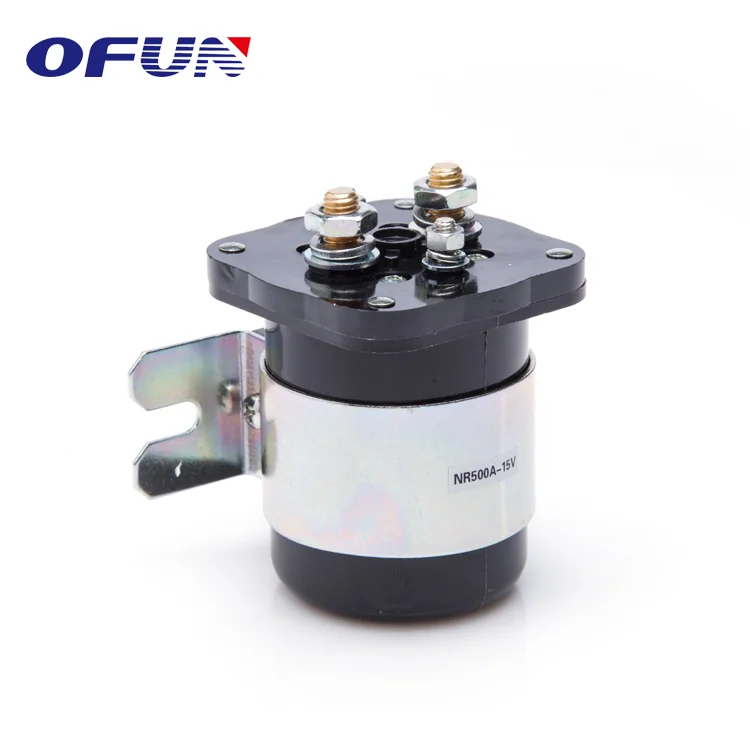 
OFUN Hot Sell Electrical Car Parts Dc Contactor 48V 12V 200A 500A Relay 