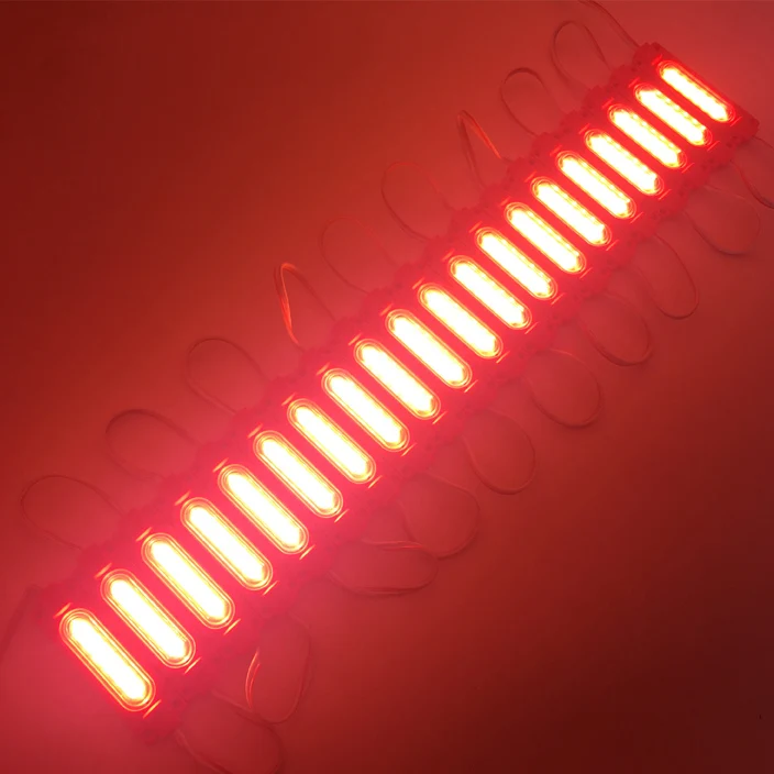 Waterproof IP67 DC12V 2W COB Injection LED Module with Transparent Lens For Outdoor  LED Sign Logo Box Lighting