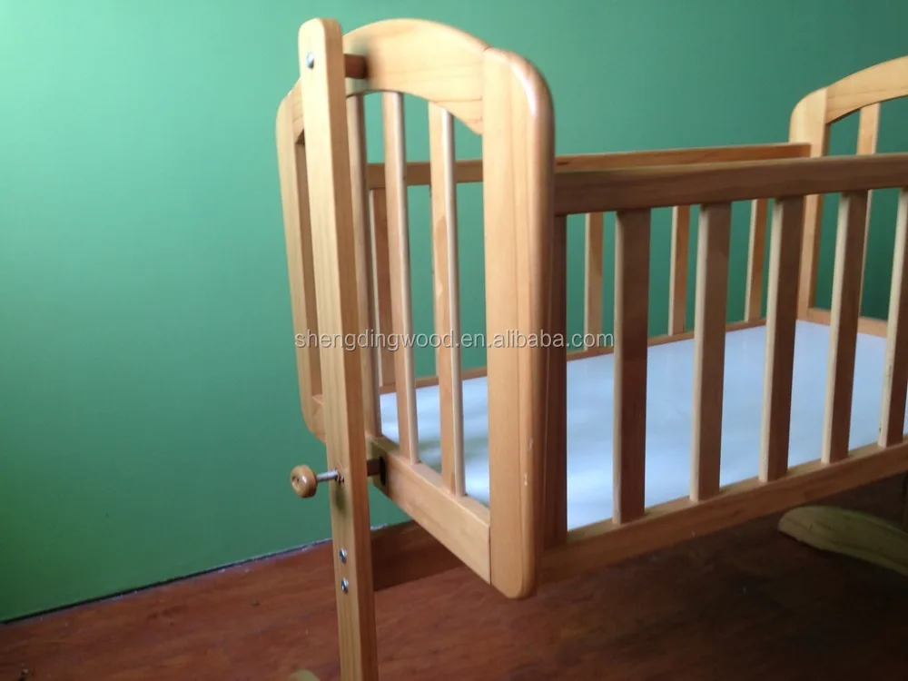 
Soild wood Baby Swinging Crib /Wooden Baby Cradle 