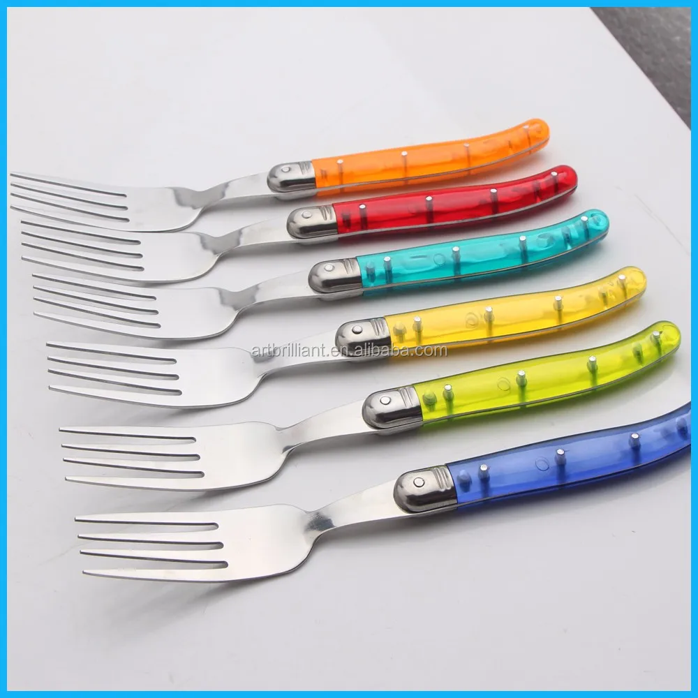 
Custom printing kitchen laguiole style 6pcs wooden steak knives set 