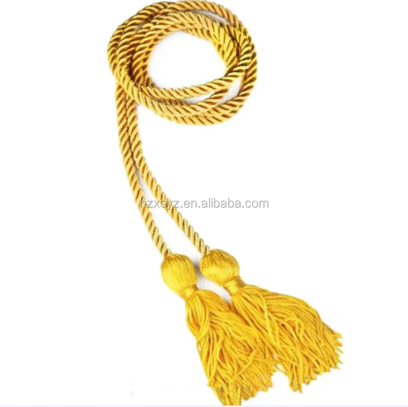 Factory Price Wholesale Polyester Honor Tassel Cord For Graduation