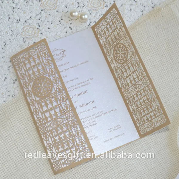 
2020 latest hot sale cheap invitation card design for wedding party 