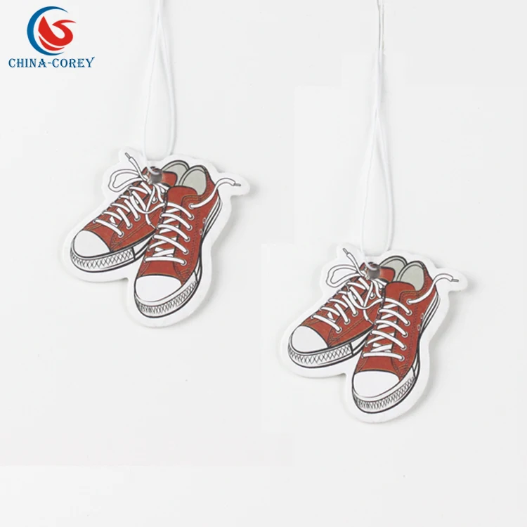 shoe rose hanging air freshener for car