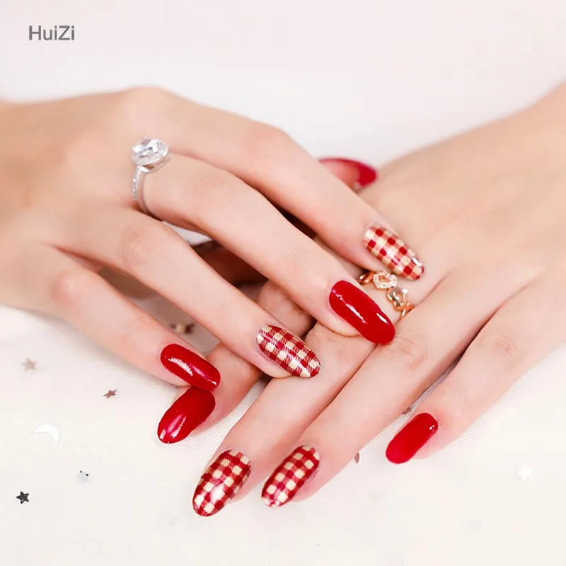 custom 3d nail art lacquer nail sticker nail polish wraps 2023