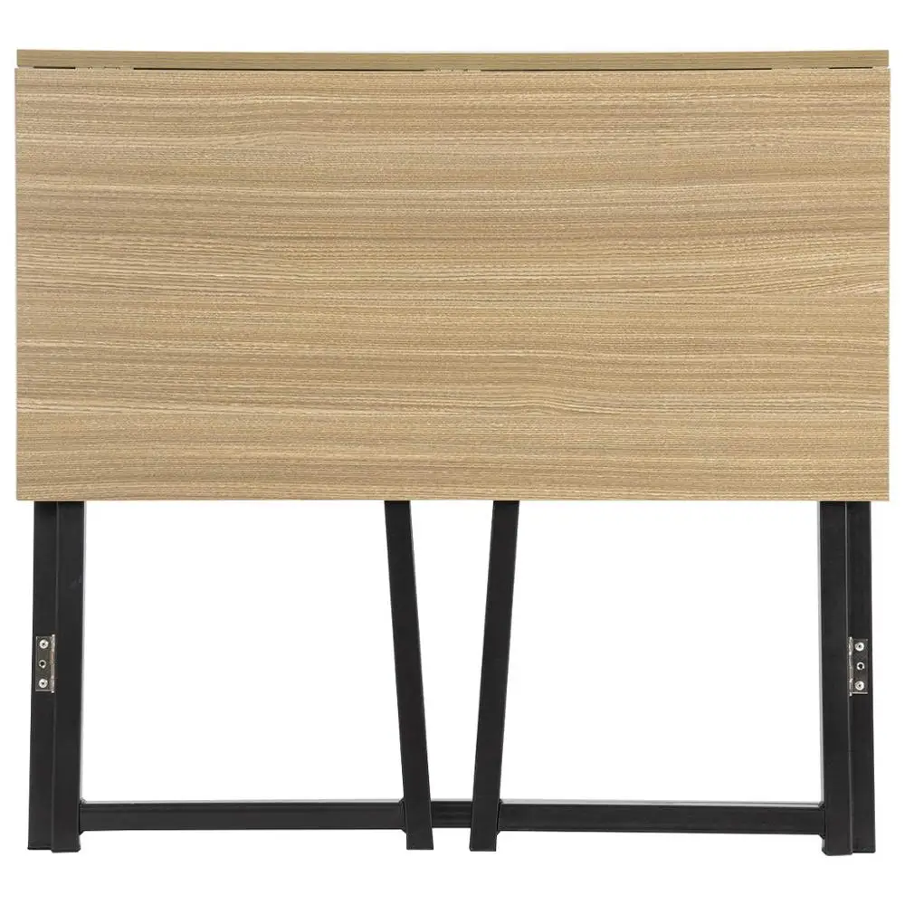 Folding Table, Small Foldable Computer Desk, Home Office Laptop Table Writing Desk for Small Space