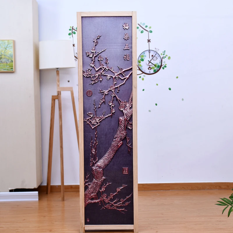 
Customized banquet hall folding room dividers partitions of solid wood screens 