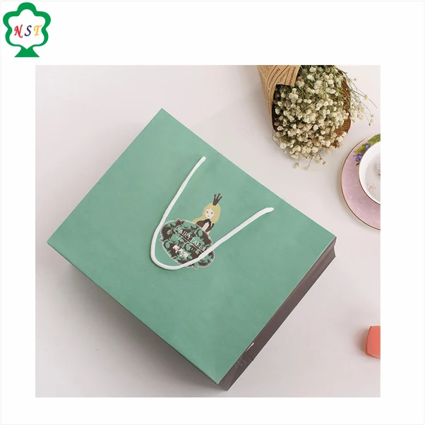 High end wholesale custom logo printed clothes wine jewelry watch baby products shopping gift paper bag with handle