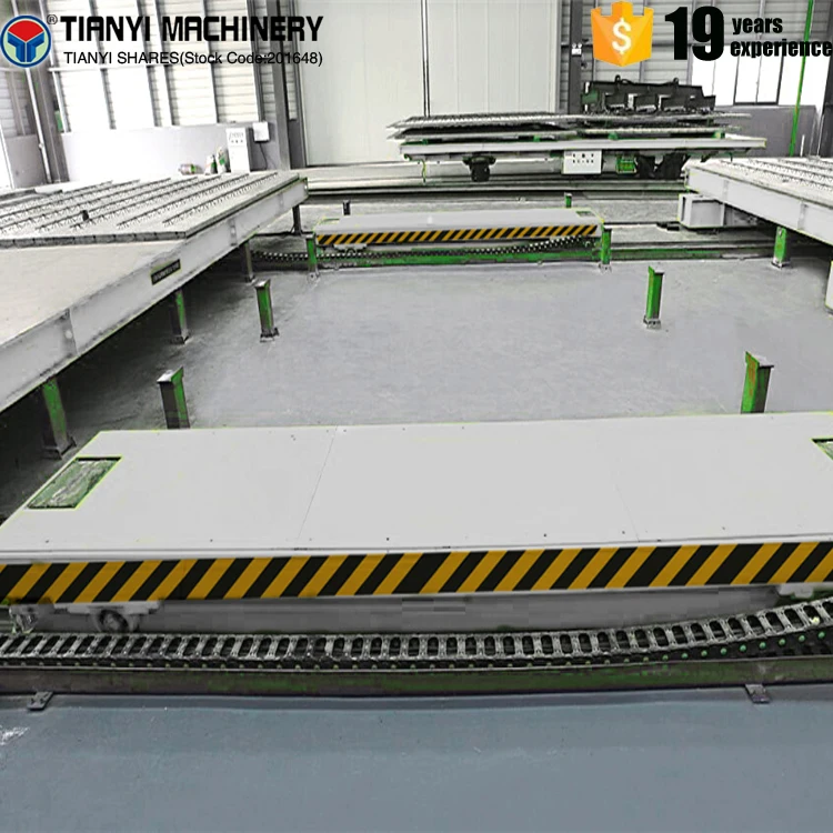 Full-automatic precast concrete mold/eps sandwich panel production line
