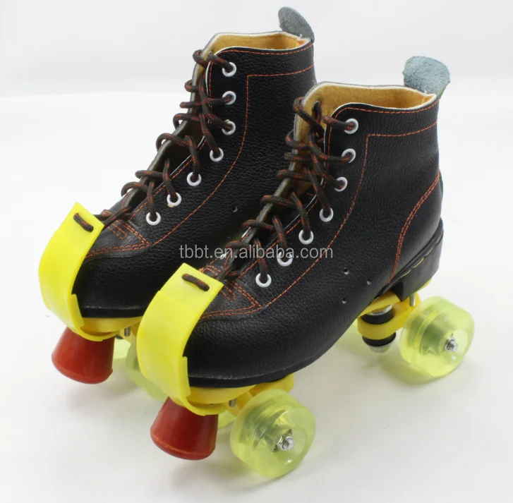 
BIGBANG 2018 high quality US market cowhide retro double wheel roller skate for adults 