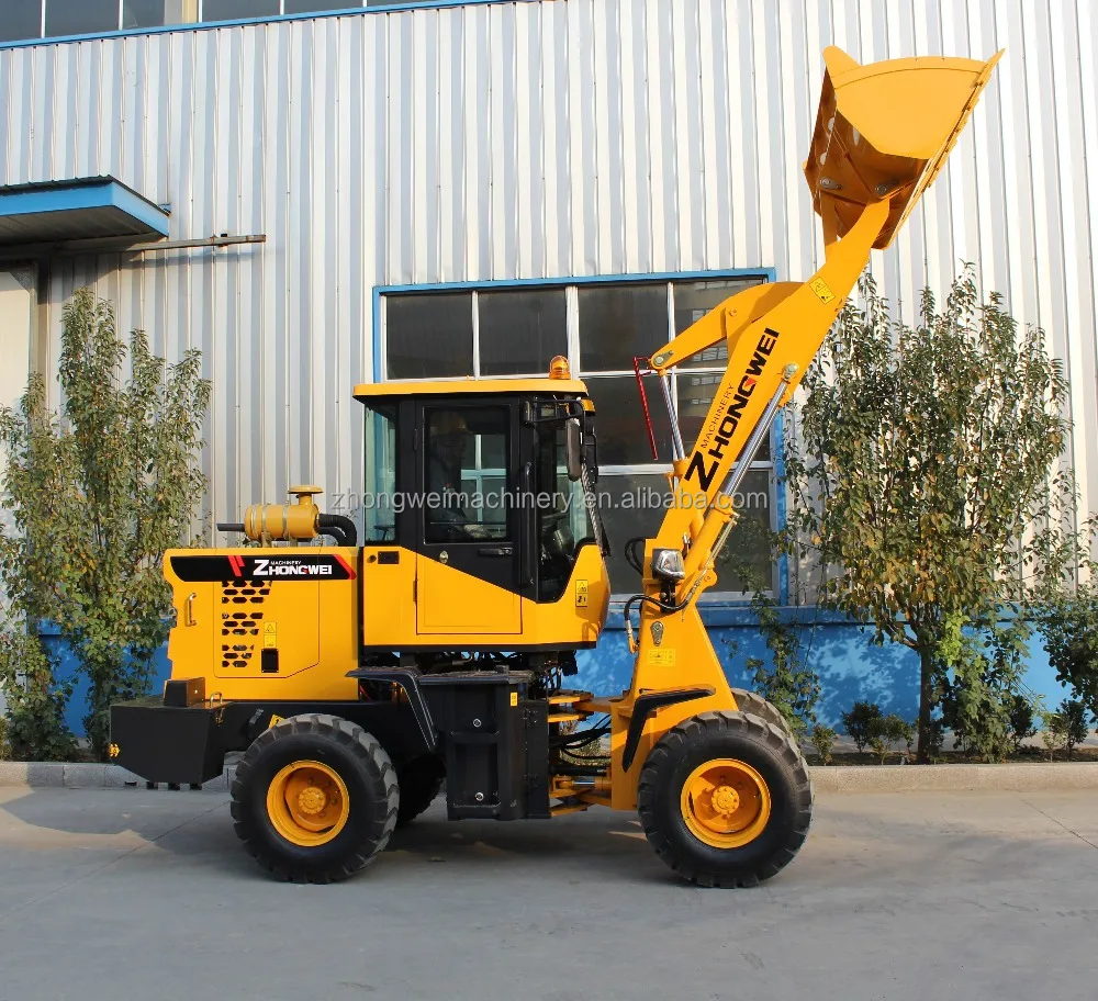 Small shovel loader farm wheel loader machine 1.2T small loader