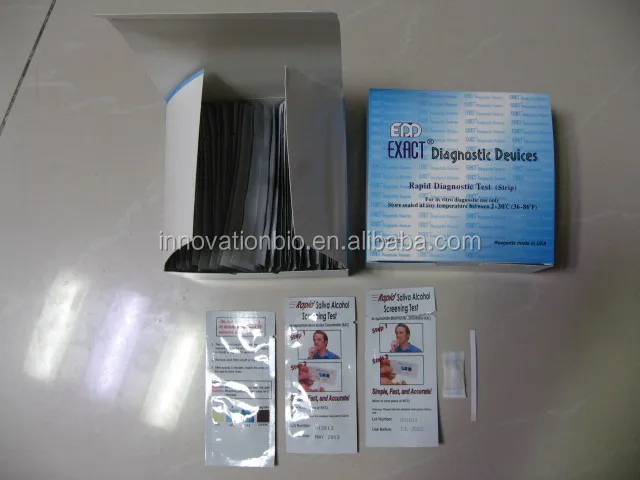 good quality medical test kit disposable alcohol saliva test