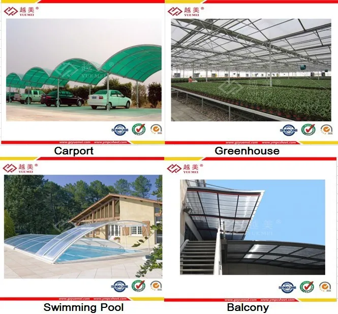 clear corrugated plastic roofing sheets plastic polycarbonate sheet