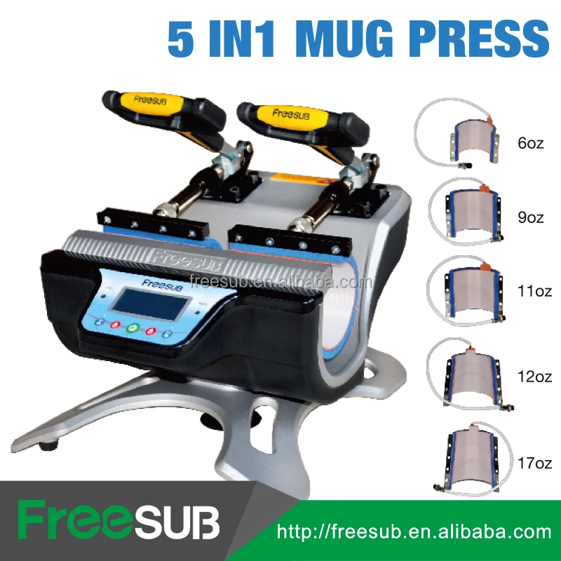 2017 New Arrival Double Station Heat Mug Sublimation Machine (ST-210)