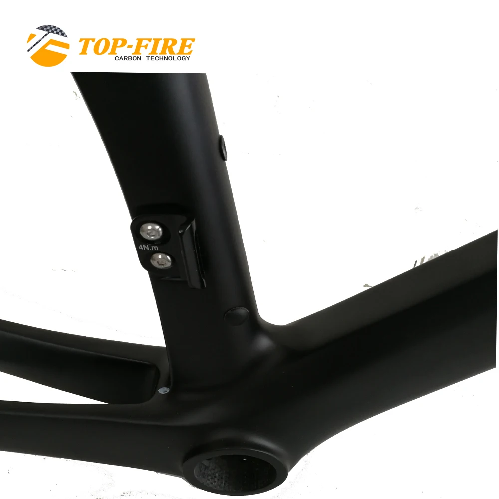 TOP FIRE most popular china bicycle frames FM-R890 carbon bicycle frame with direct mount brake
