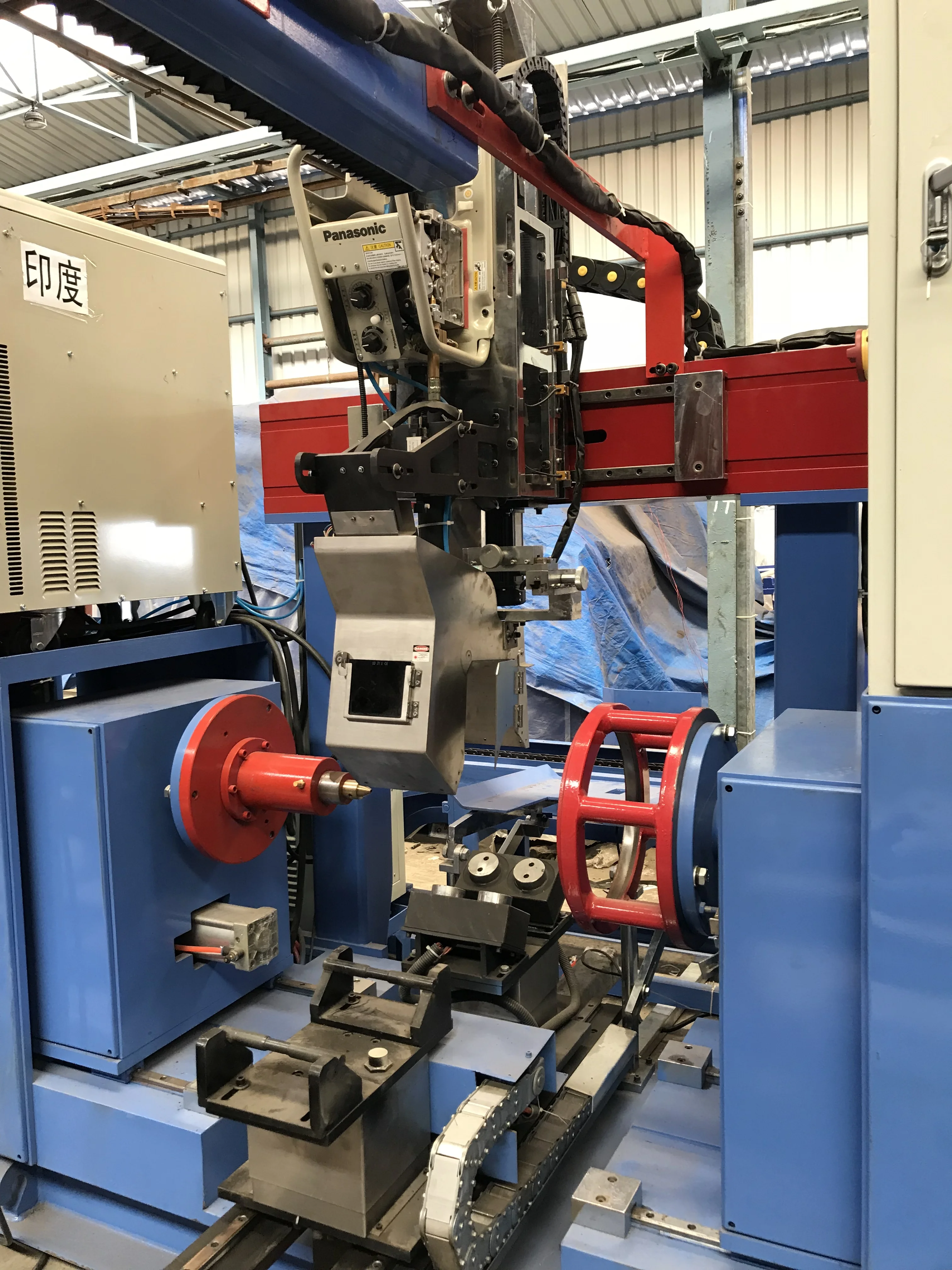 Automatic Circular  Seam Welding Machine for Circumferential Seam with tracking system