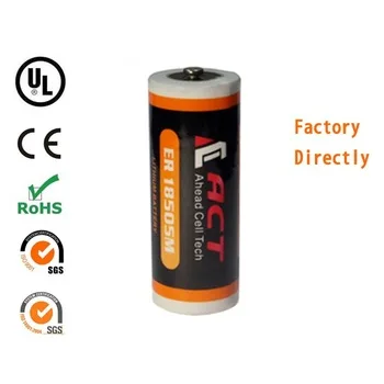 
Non-rechargeable Battery a3.6v Er18505 A Size High Capacity Lithium Battery Pack 