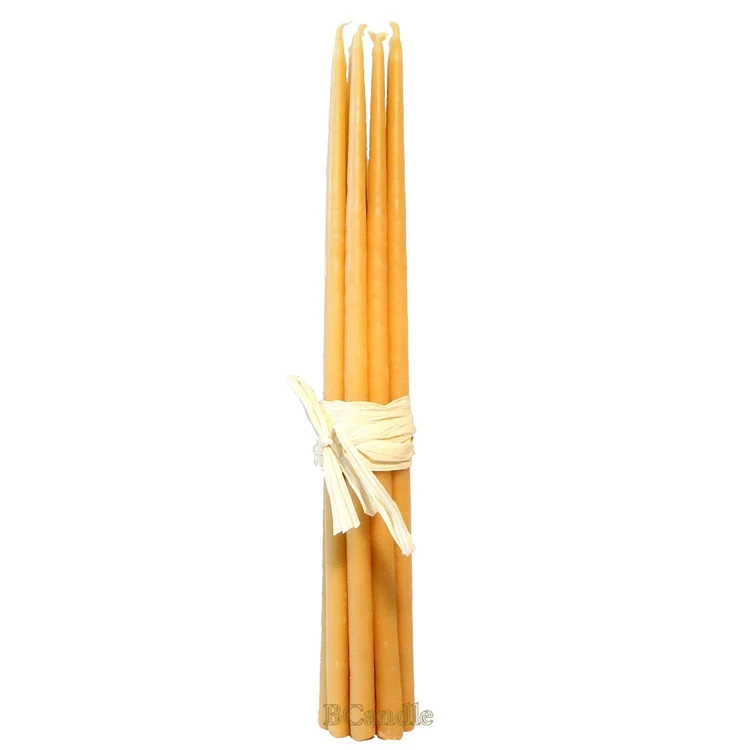 100% Organic Hand Made Beeswax 4-hour Orthodox Candles