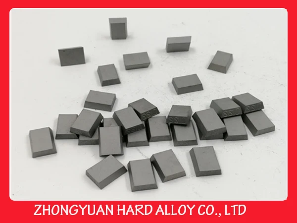 
YG8C ss10 carbide brazed tips for stone cutting machine with good quality 