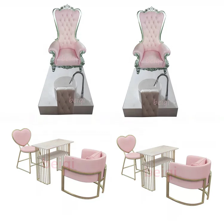 Modern nail salon no plumbing foot massage spa chair pedicure chair luxury