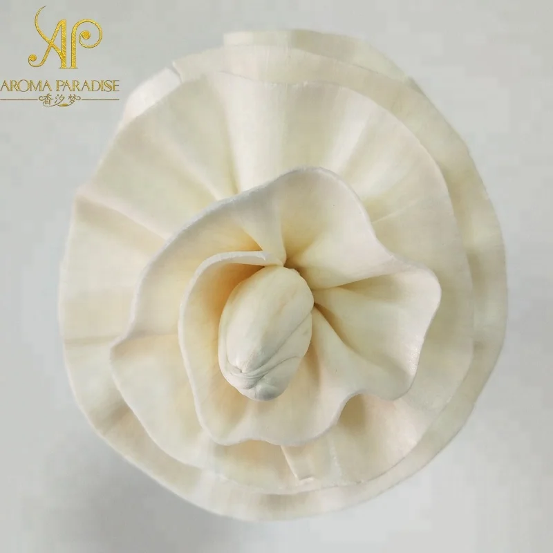 Customized Handmade Dia 7.5 cm Peony dry flower for Home Reed Diffuser