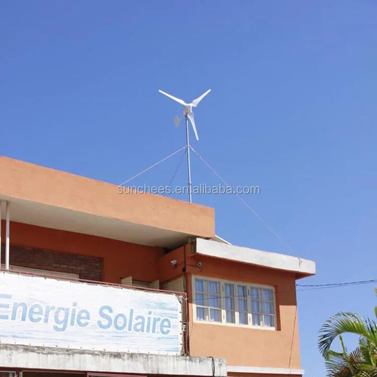 COMMERCIAL! home wind turbine 5kw for sales with wind generator + controller + battery bank + off grid inverter 220v 380v