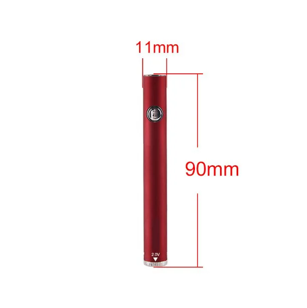 510 e cigarette slim vape pen preheat wax bottom adjust voltage battery