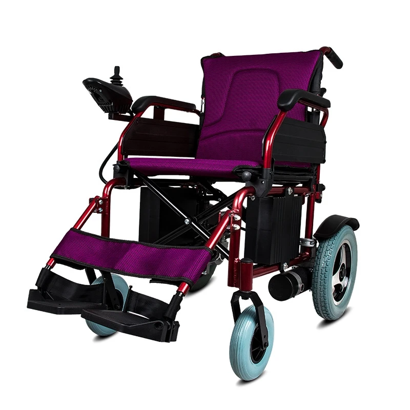 
CE elderly care products handicapped auto disabled folding power electric wheelchair 